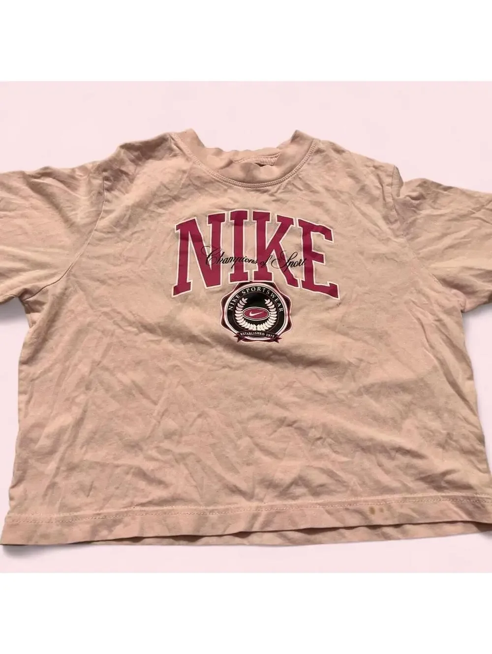 Nike Women's Pink Tshirt